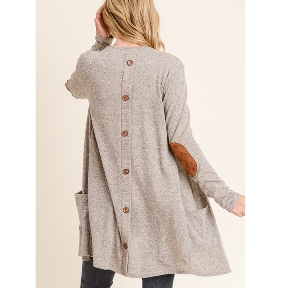 🍂 Open Front Cardigan Sweater - Picture 3 of 8